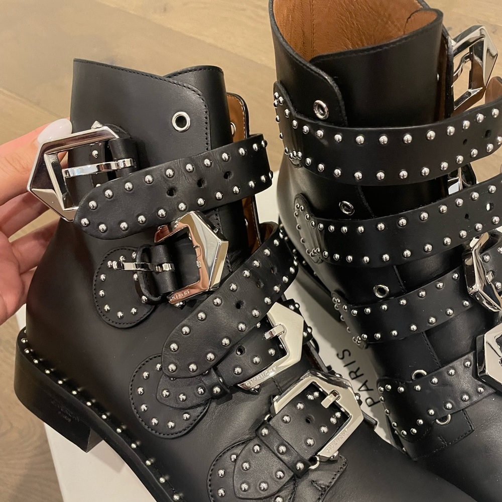 Brand New Givenchy Studded Leather Boots